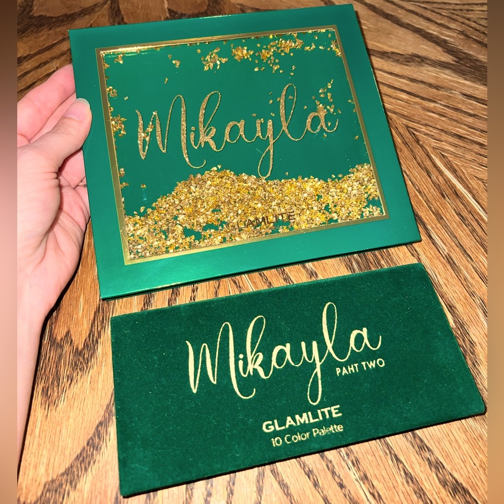 Glamlite x Mikayla Limited Edition Paht Two Eyeshadow Palettes